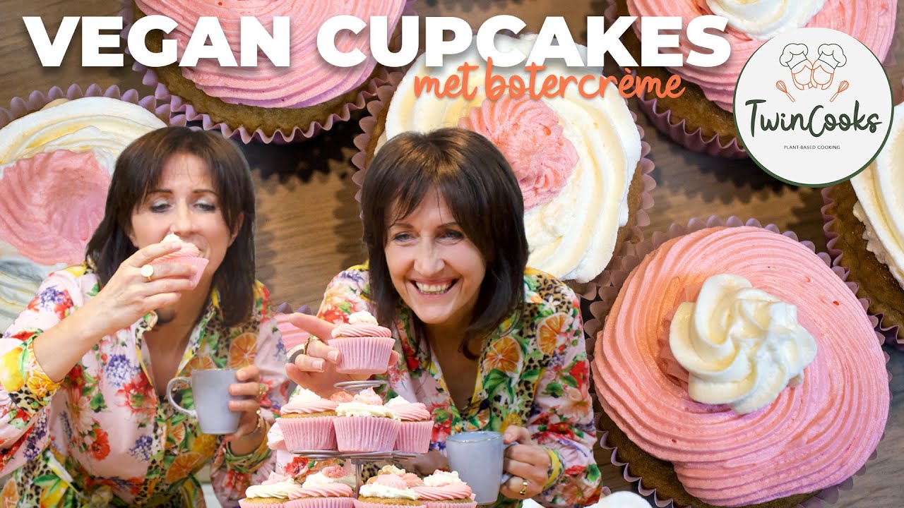 Vegan cupcakes met de beste frosting! | Russische botercrème