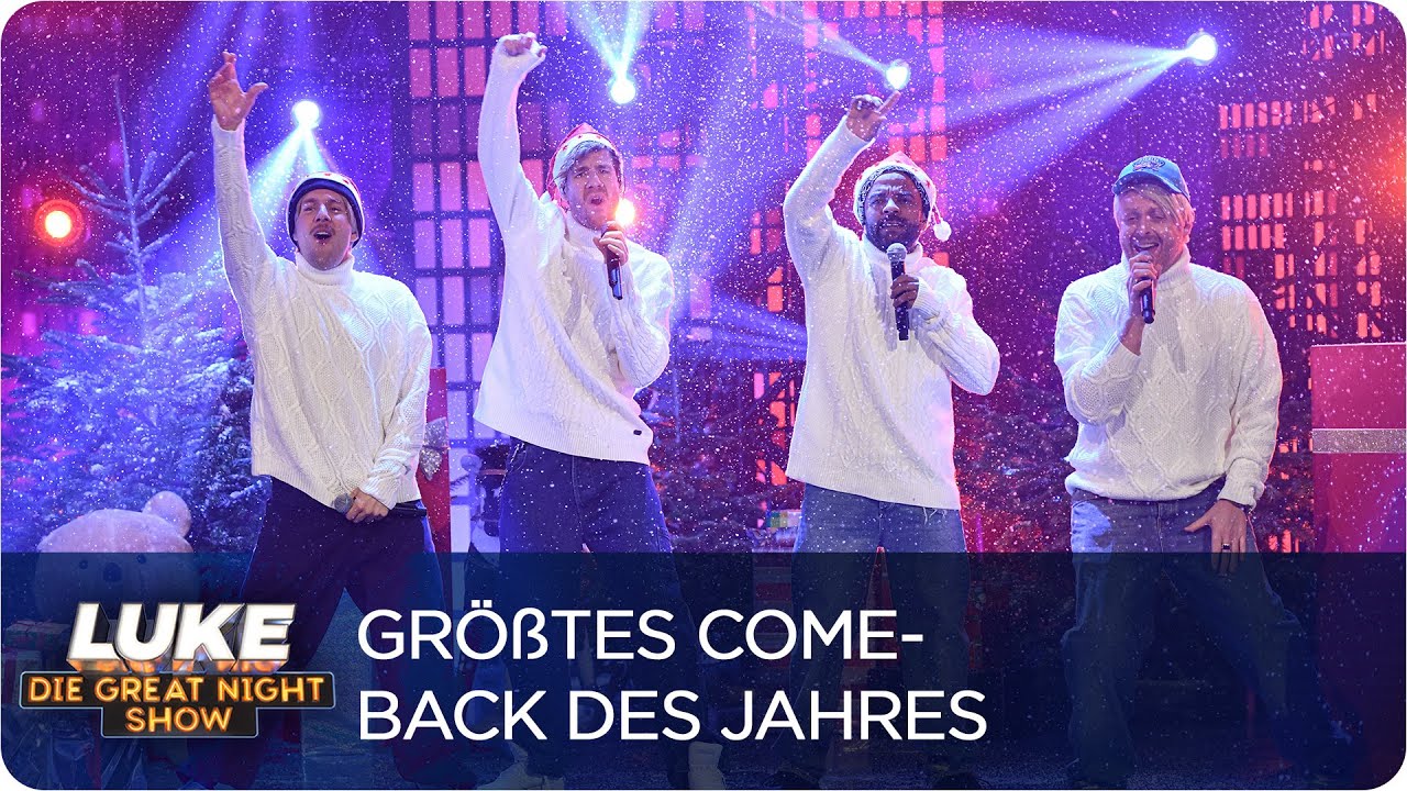 Brooklyn Bridge - Das Comeback! | SAT.1 Weihnachtsfeier | LUKE! Die Greatnightshow