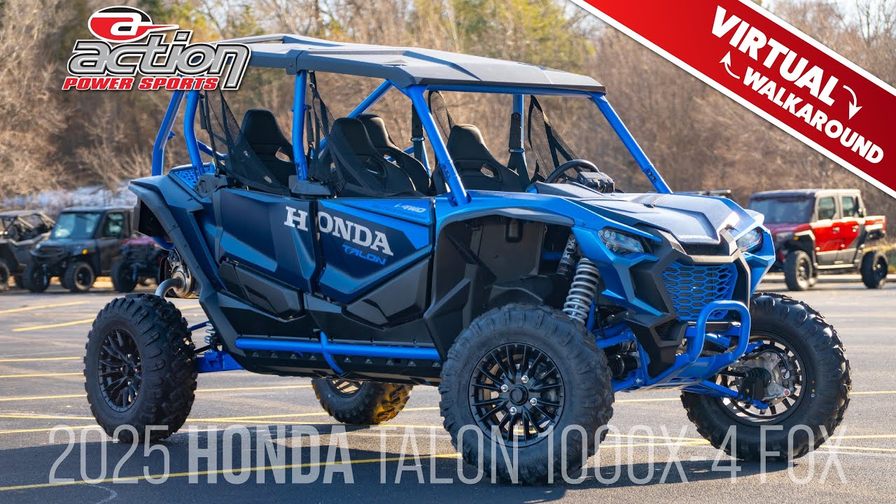 2025 Honda Talon 1000X-4 FOX Live Valve | Virtual Walkaround