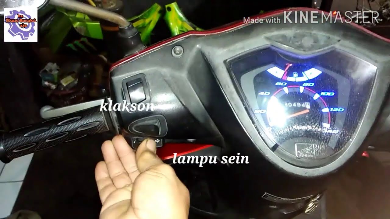 Cara memperbaiki lampu depan honda spacy tidak menyala