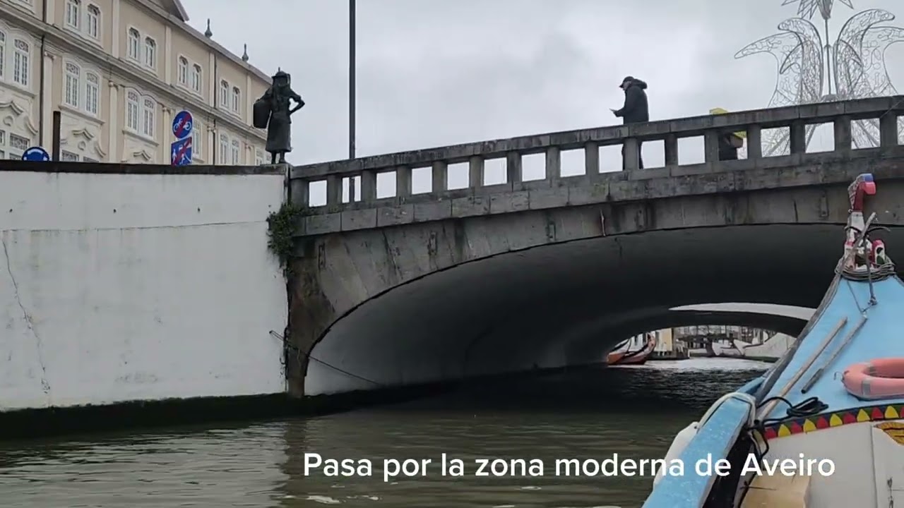 Aveiro, la Venecia portuguesa en enero 