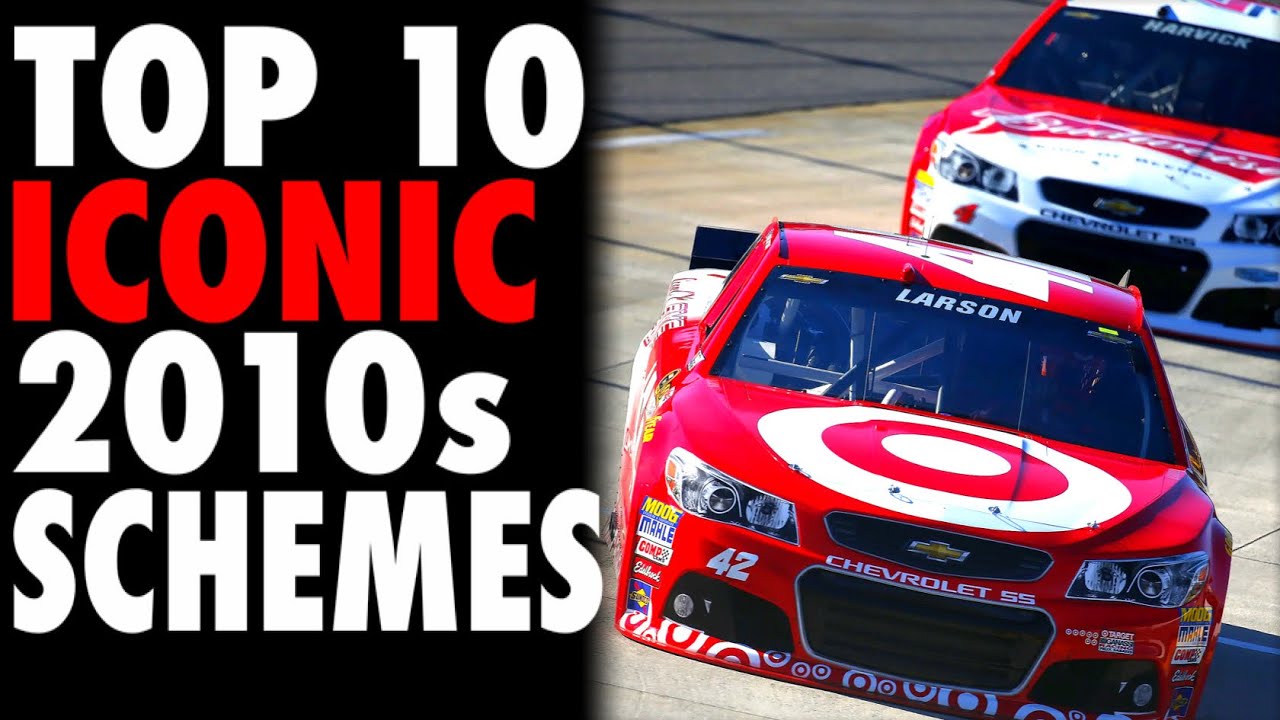 Top 10 Most ICONIC NASCAR Paint Schemes of the 2010s