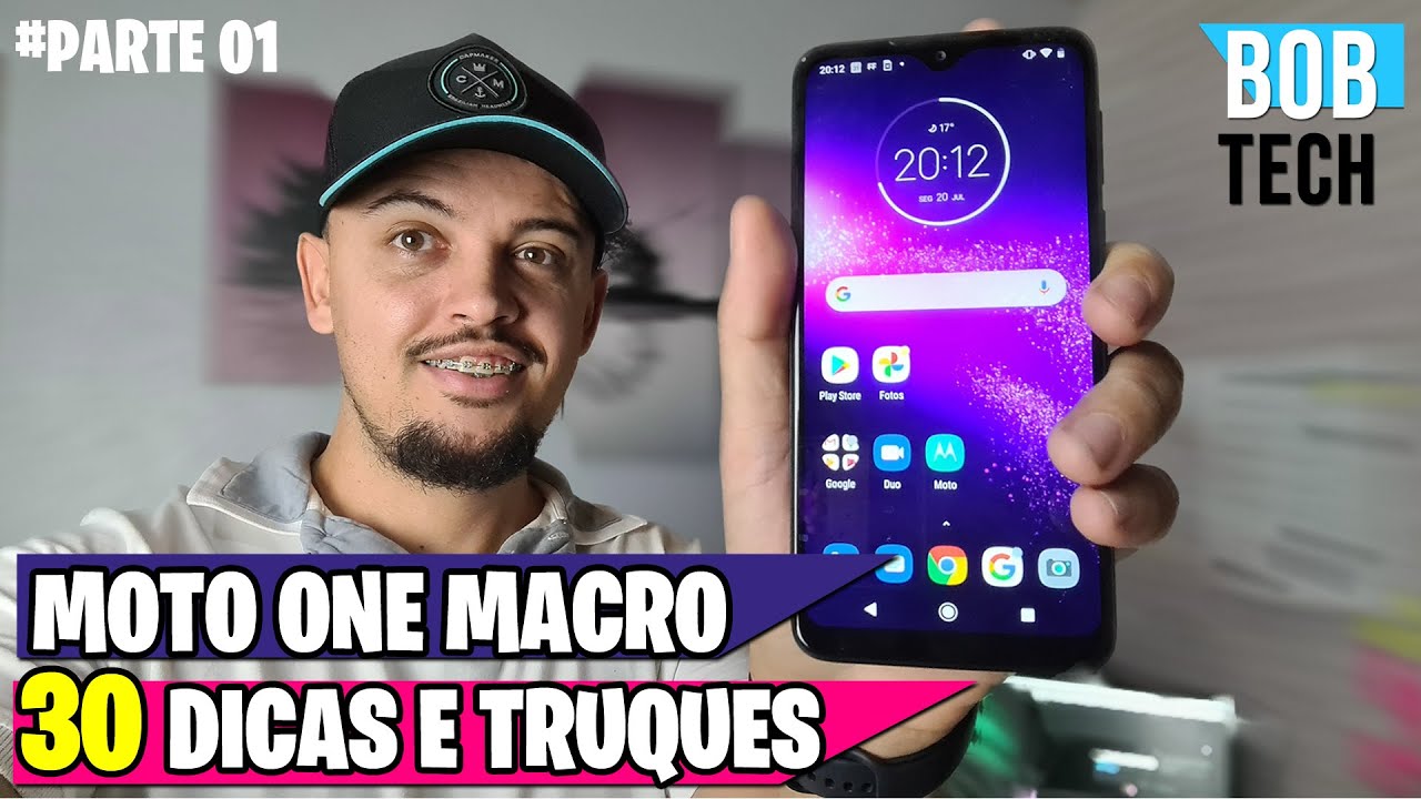 💥 MOTO ONE MACRO 💥-  30 DICAS E TRUQUES - MOTOROLA - BOB TECH #PARTE01
