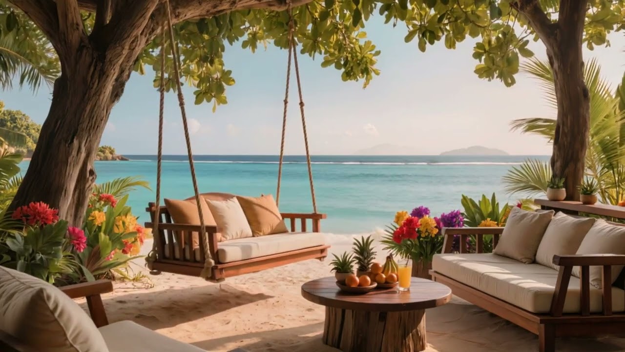 POV: You’re on Vacation Forever 🌴 Tropical Beach Jazz Lounge