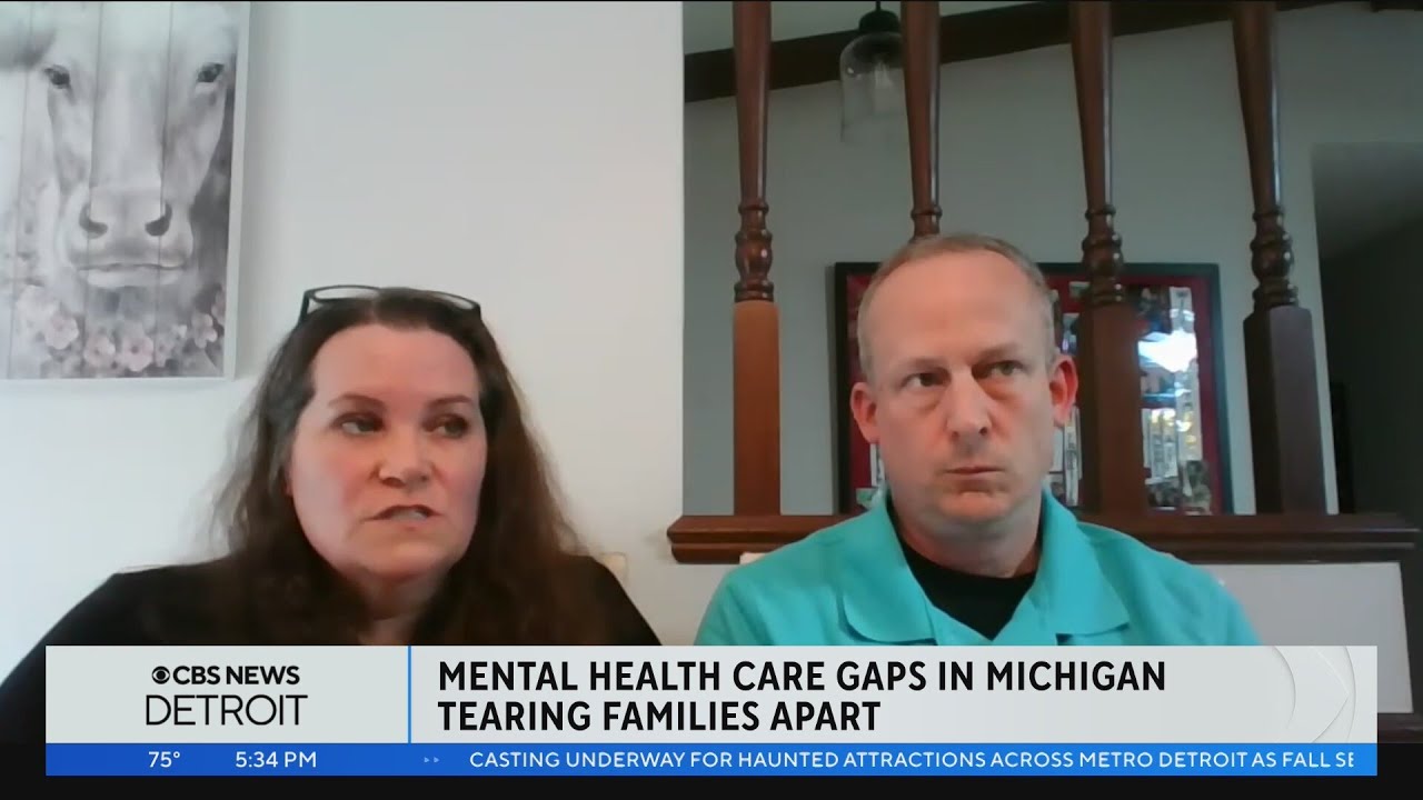Mental health care gaps in Michigan tearing families apart