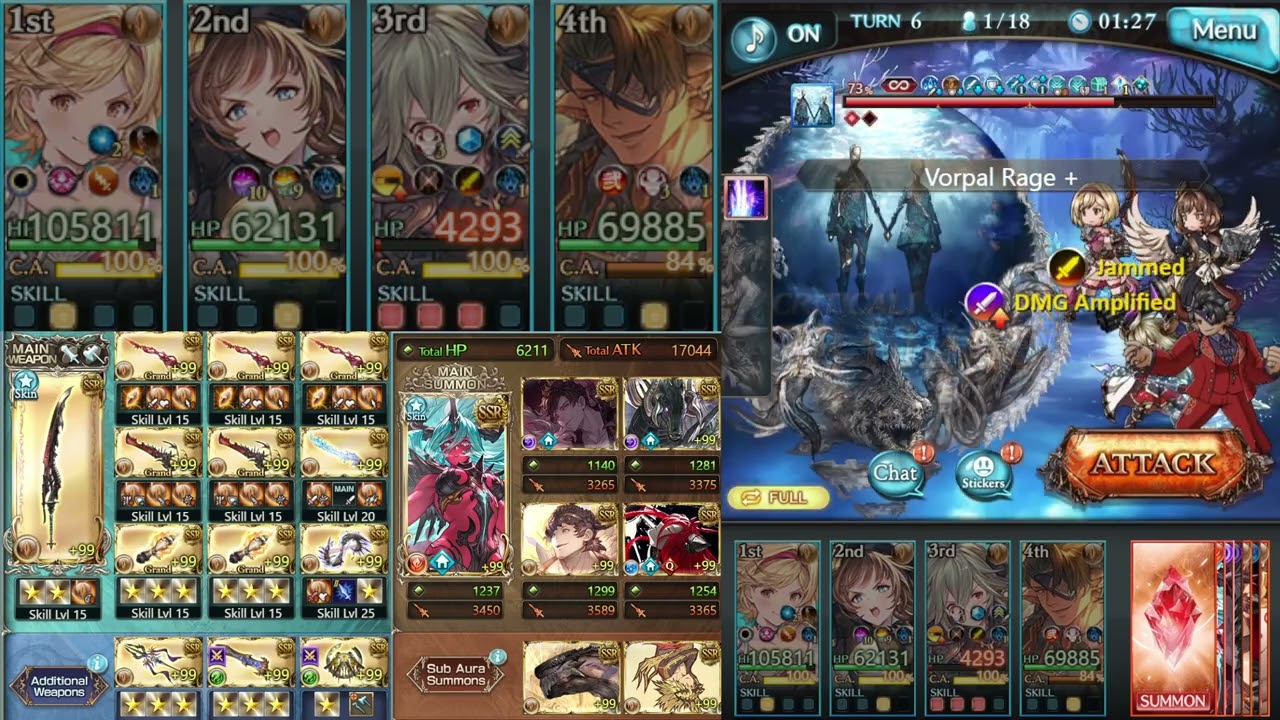 GBF: Nihuyvintae Full Auto Solo (Improved)