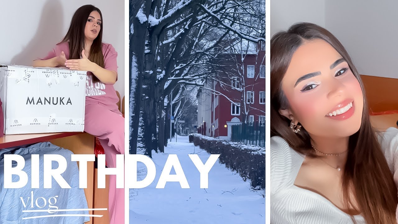 فلوج عيد ميلادى ! أول مرة أشوف الثلج ❄️مشترياتي من موقع تركي جديد😍
