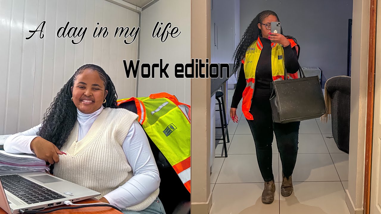 Spend a day with me at work as a construction engineer 👷🏽‍♀️