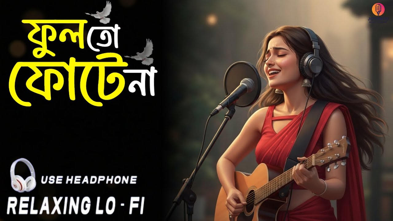 ফুল তো ফোটে না | Lofi Bangla Song | Male Vocal | Emotional Chill Beat 2025