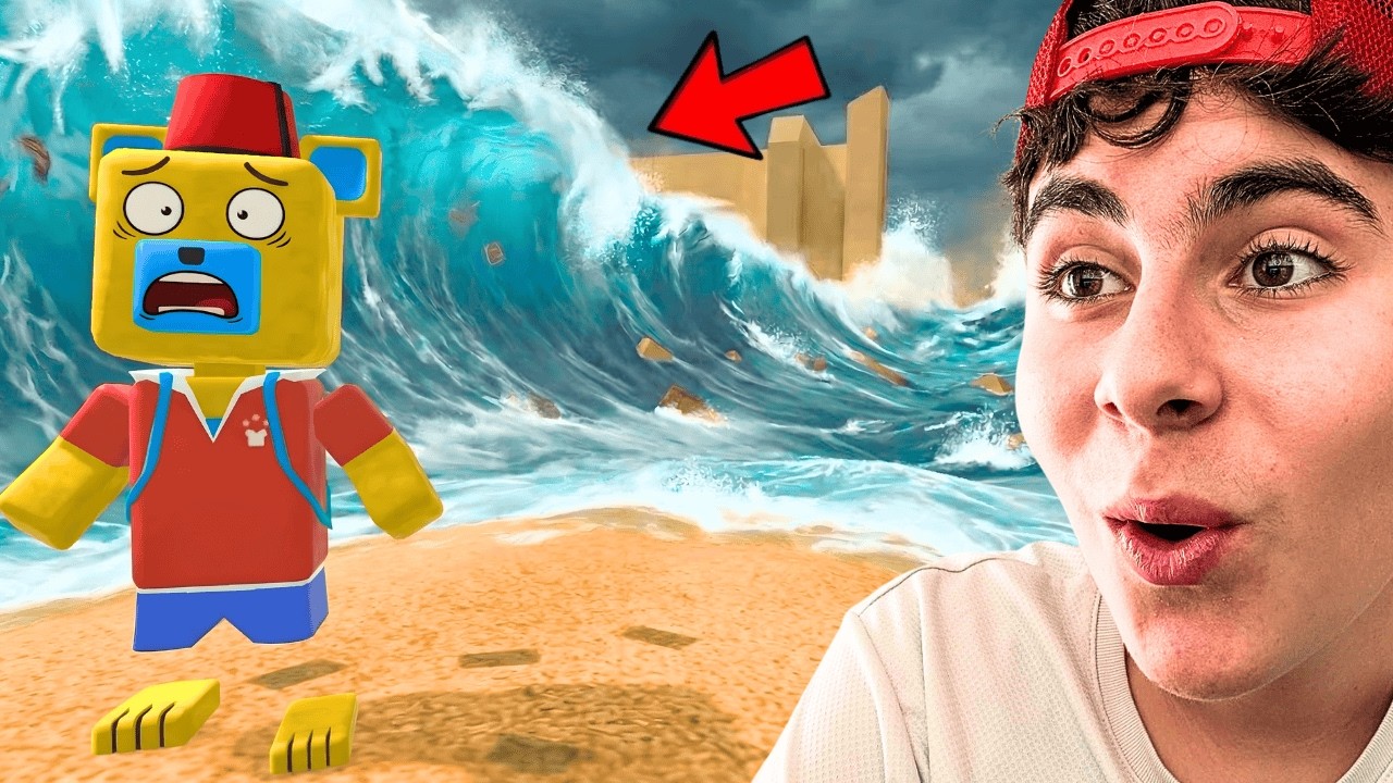 Çölü DEV TSUNAMİ BASTI! Son Anda KURTULDUM 😱 | Super Bear Adventure