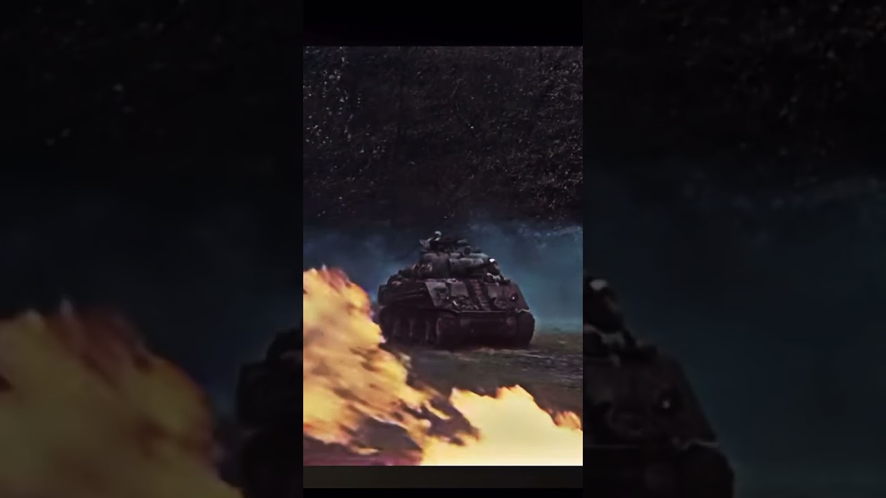 Tiger Tank Entrance: FURY #ww2 #edit