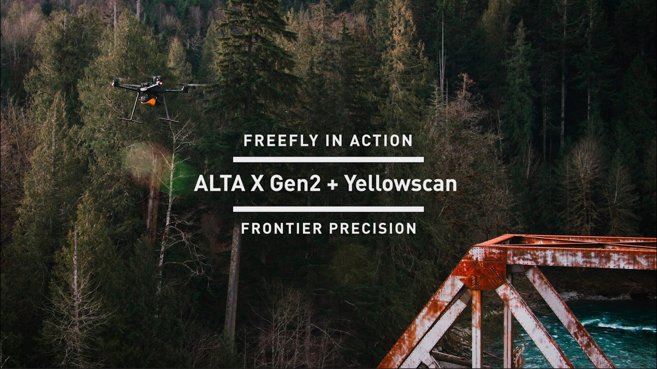 Freefly In Action - ALTA X Gen2 + Yellowscan -  Frontier Precision