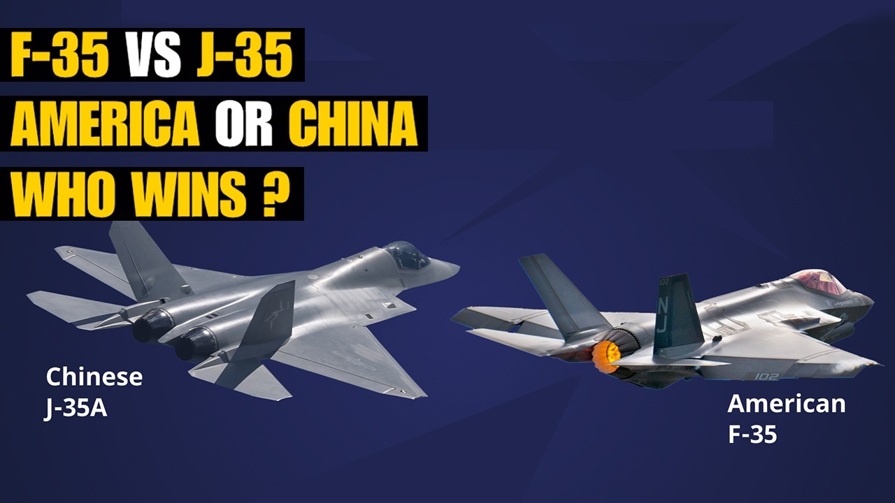 China's J-35 vs. America's F-35: The Ultimate Stealth Fighter Face-Off | History Nerd