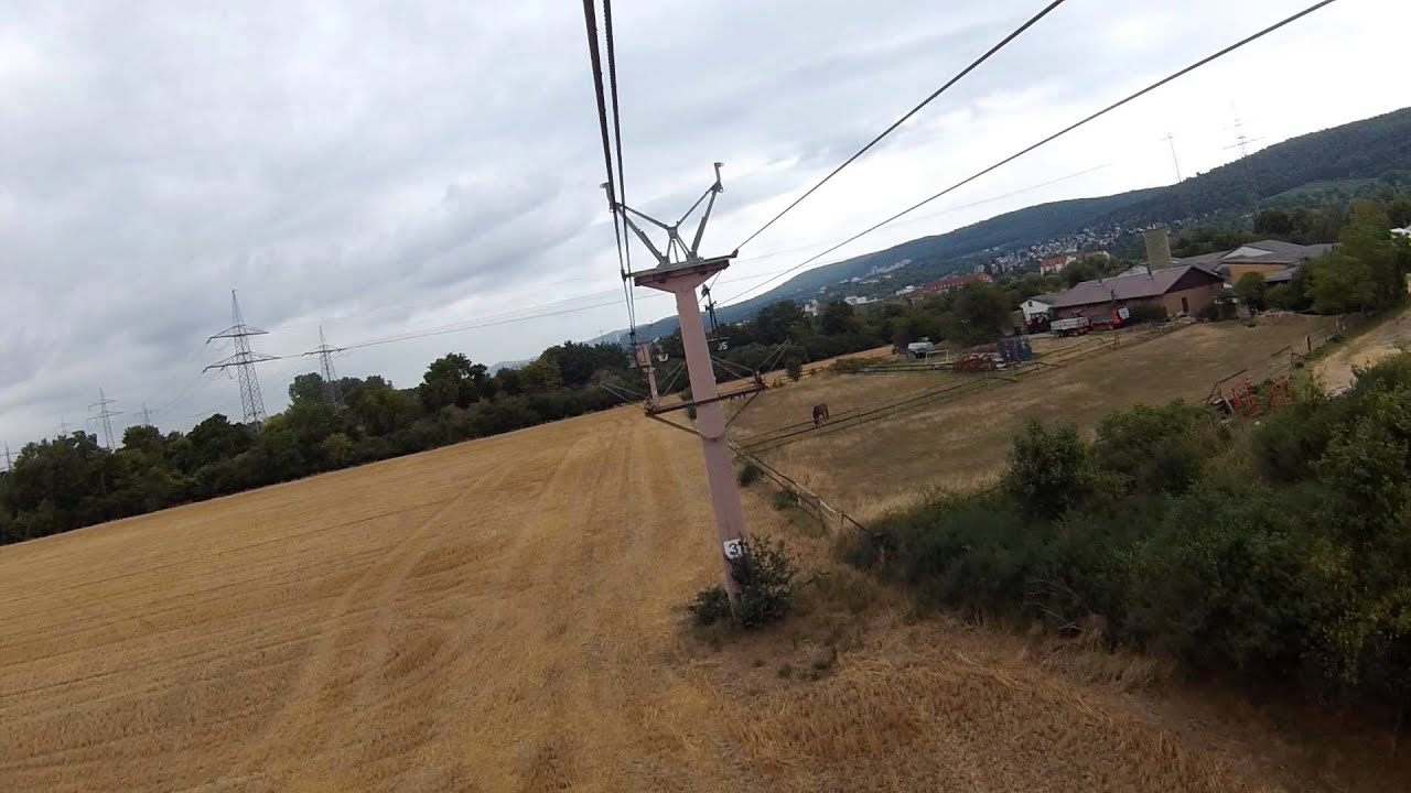 Mit der Materialseilbahn von Nussloch nach Leimen (Preview)
