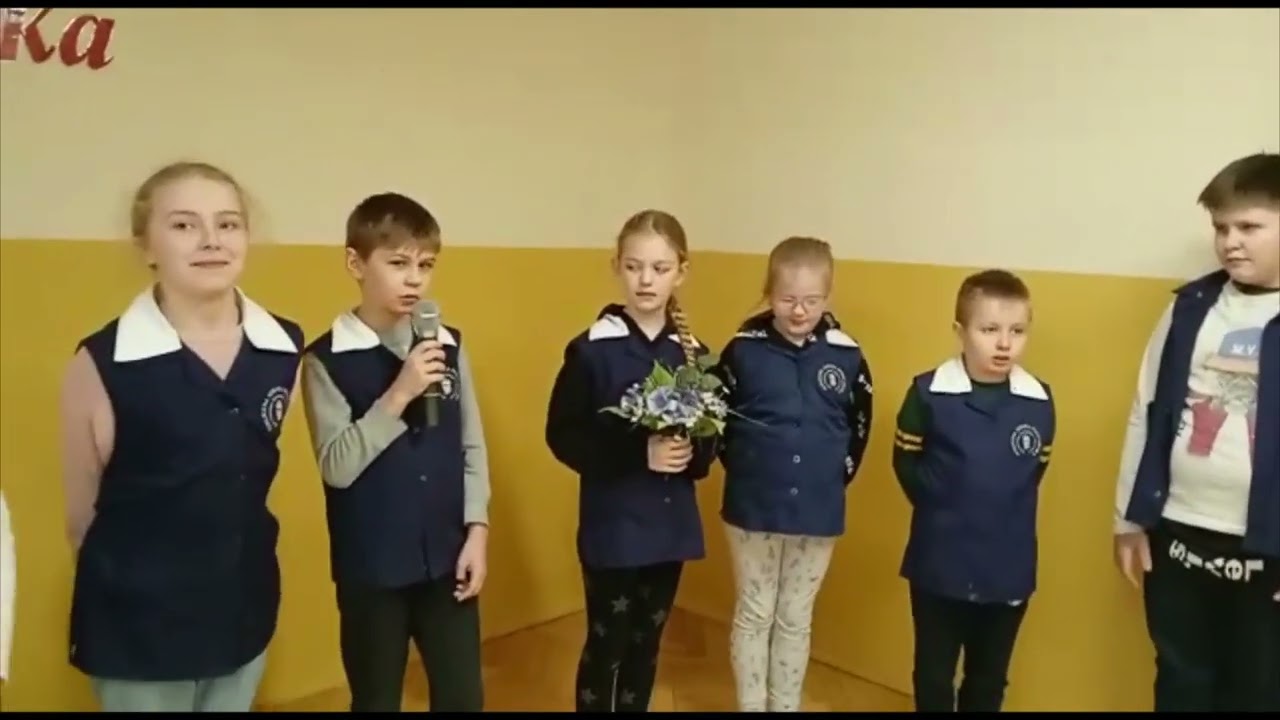 Dzień Babci i Dziadka 2022  Borzechowo, klasa 3