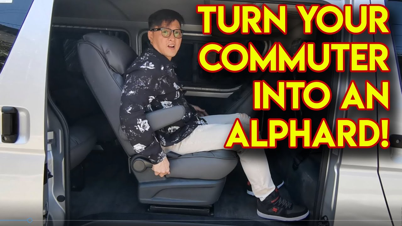 Toyota Commuter...Alphard? Atoy Customs Hiace Interior Cutomization Package!