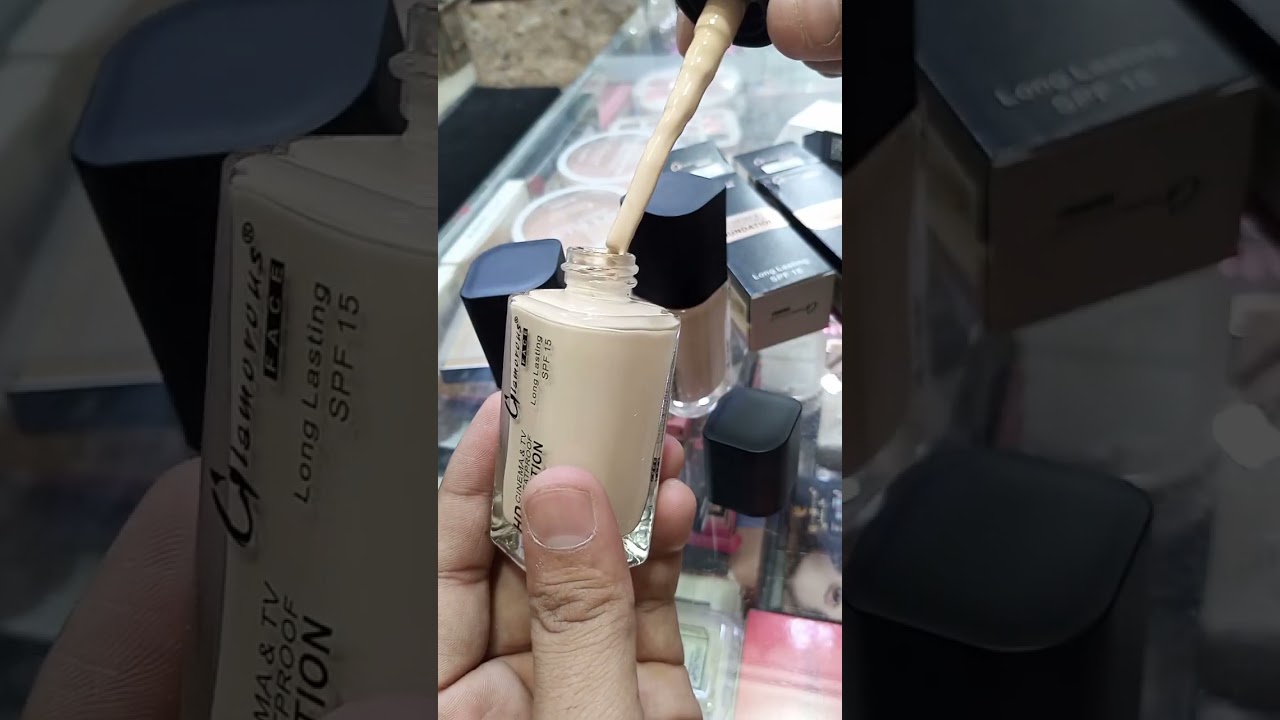 Glamorous hd foundation #video #viralvideo