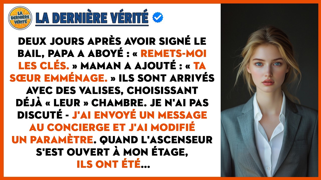 Mes Parents M'ont Ordonné De Leur Remettre Mon Nouvel Appartement, Alors J'ai Préparé Leur «Accueil…