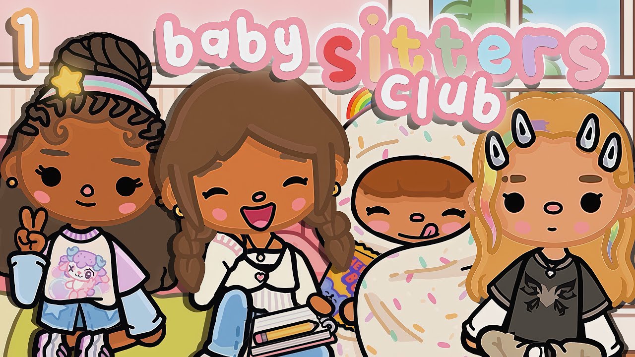 Моя дочь открыла КЛУБ НЯНЬ (Эп. 1) 🌈 Ролевая игра Toca Boca ⭐️