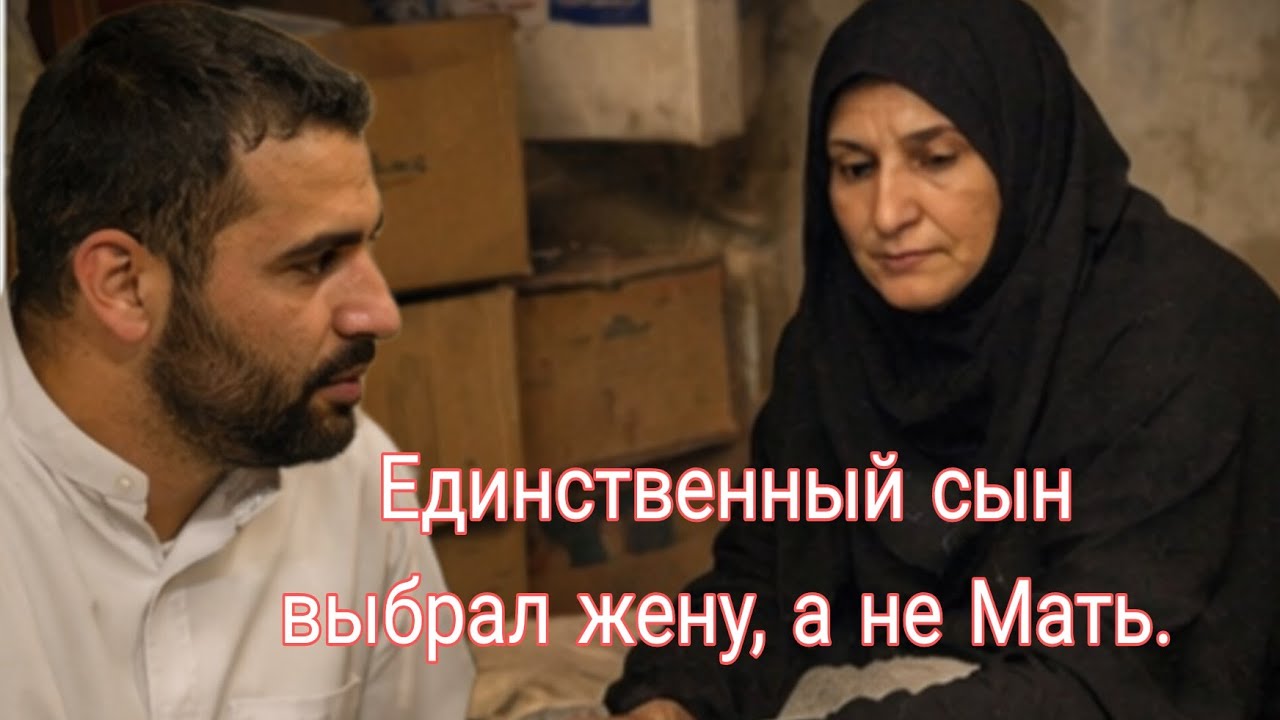 Печальная история о том, что единственный сын выбрал жену, а не Мать.