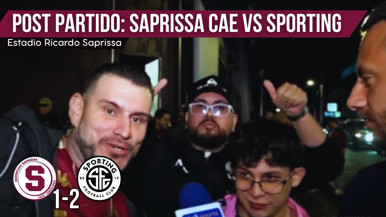 🚨En vivo, Saprissa cae en casa ante Sporting…