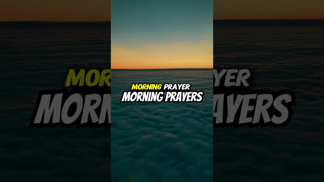 2. START YOUR DAY WITH GOD | Powerful Morning Prayer