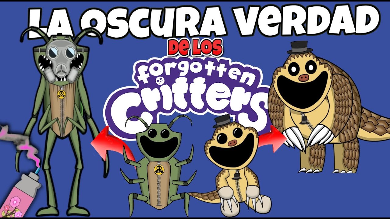 LA OSCURA VERDAD DE CHINCHE APESTOSA Y PANGOLIN LOS SMILING CRITTERS SECRETOS Y ELIMINADOS | Malea