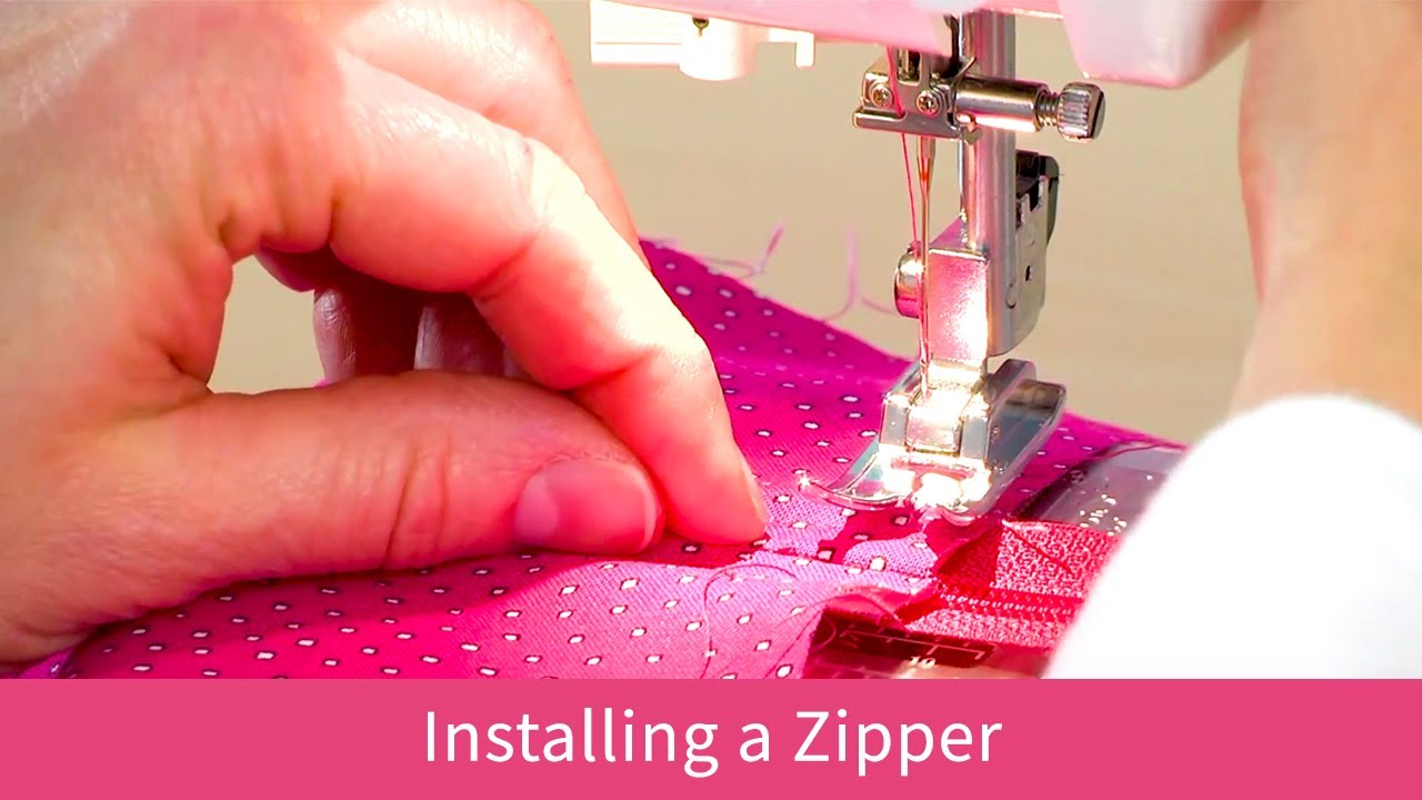 How to Install a Zipper on the Baby Lock Joy