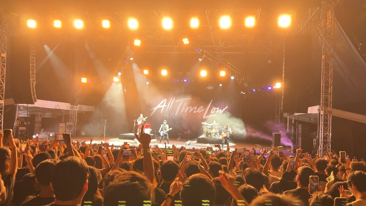 Weightless - All Time Low Live in Singapore 2024