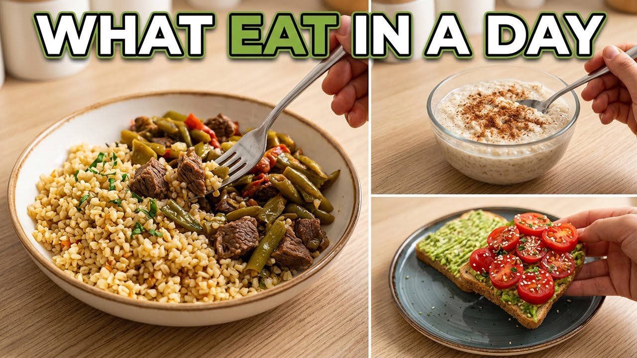 What I Eat in a Day | High Protein Meals