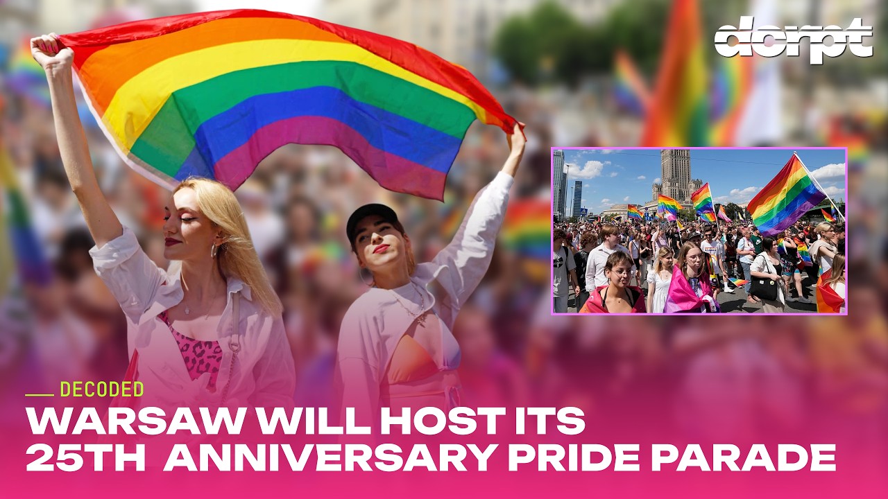 LIVE: Warsaw Pride 2026 &mdash; 25 Years of LGBTQ+ History in Poland | AC1Y