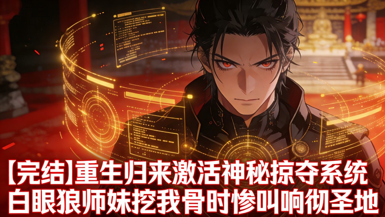 【完結】重生归来激活神秘掠夺系统，白眼狼师妹挖我骨时惨叫响彻圣地。重生归来，系统加身，所有背叛都要付出代价。#修仙 #種田 #小說推薦 #逆襲 #重生 #漫畫 #劇情 #動漫 #小說