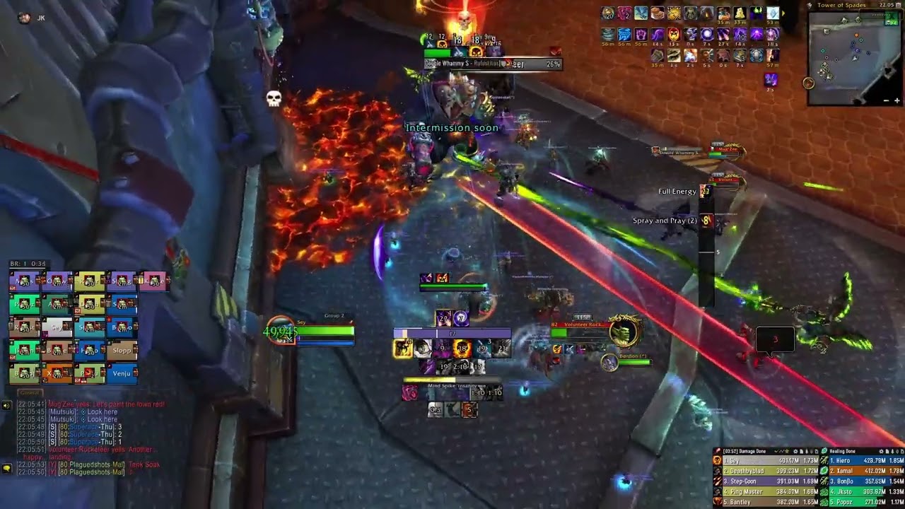 [Healer Mechanic] Heroic Mug'Zee Kill - SPriest PoV