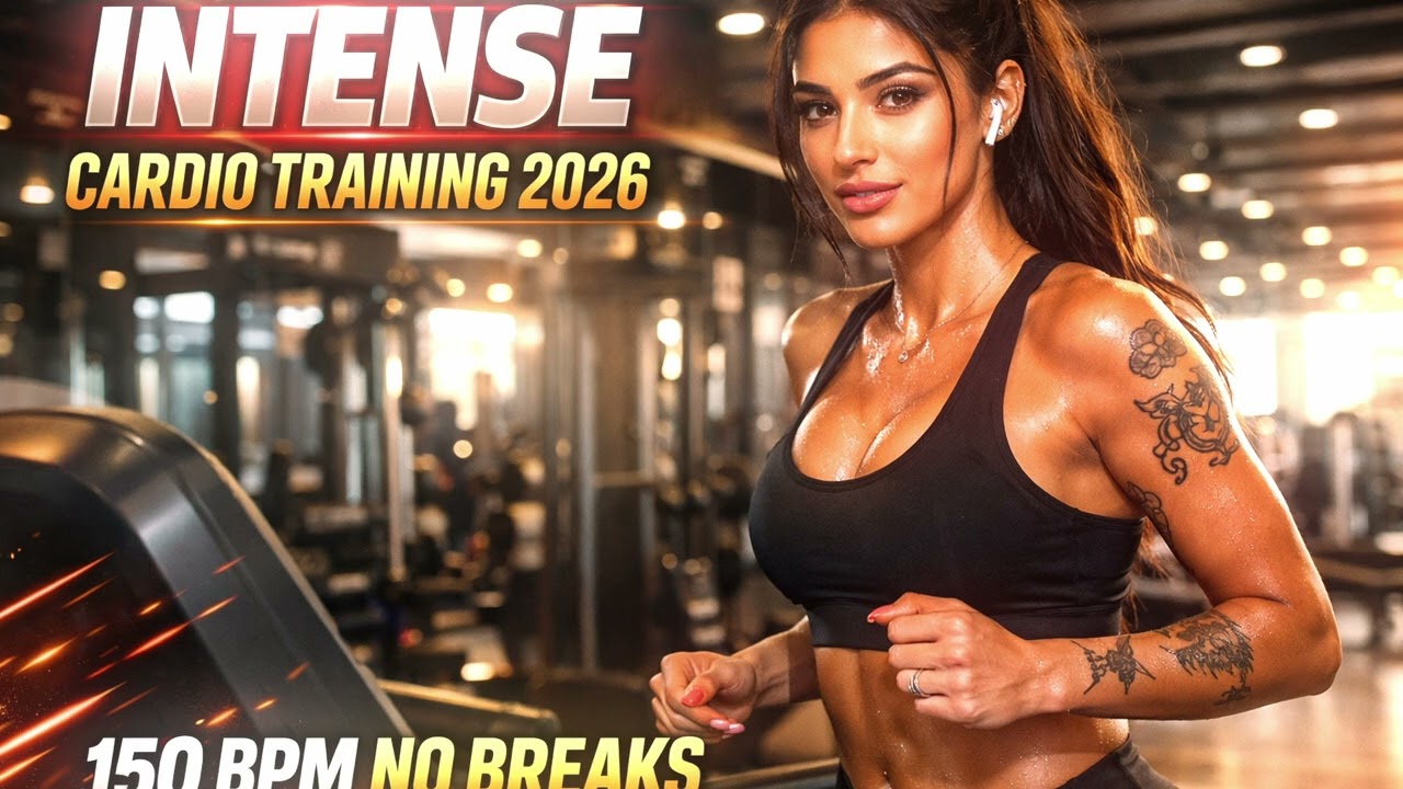 Intense Cardio Training 2026 | 150 BPM No Breaks Gym Mix 💪🏃‍♂️