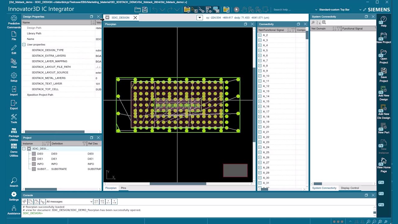 Что нового в Innovator3D IC Integrator 2604: управление свойствами и рабочий процесс физической в...