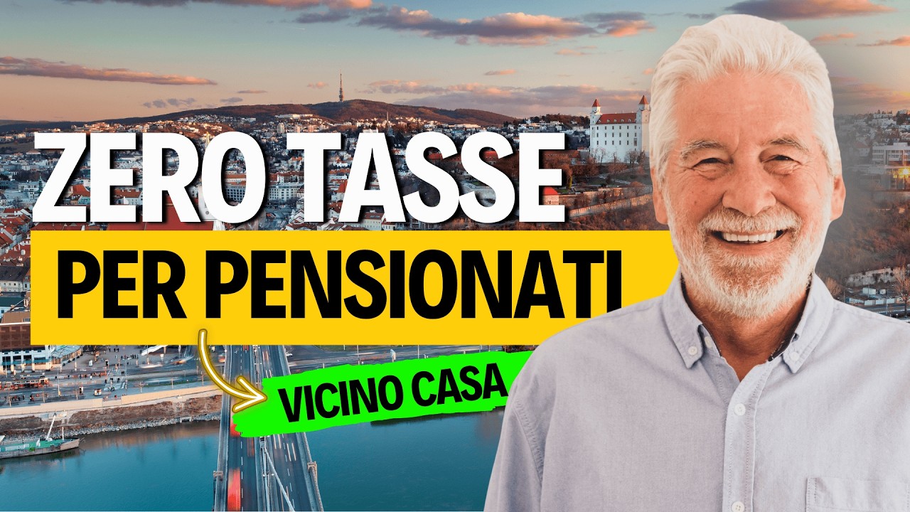 Il Paese ZERO Tasse per Pensionati (a 2h dall'Italia)👉 ecco dove vivere