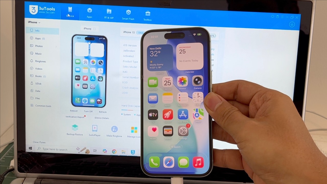 Разблокировка iCloud на iPhone 15 с iOS 26.4 | Центр разблокировок | Перманентный обход