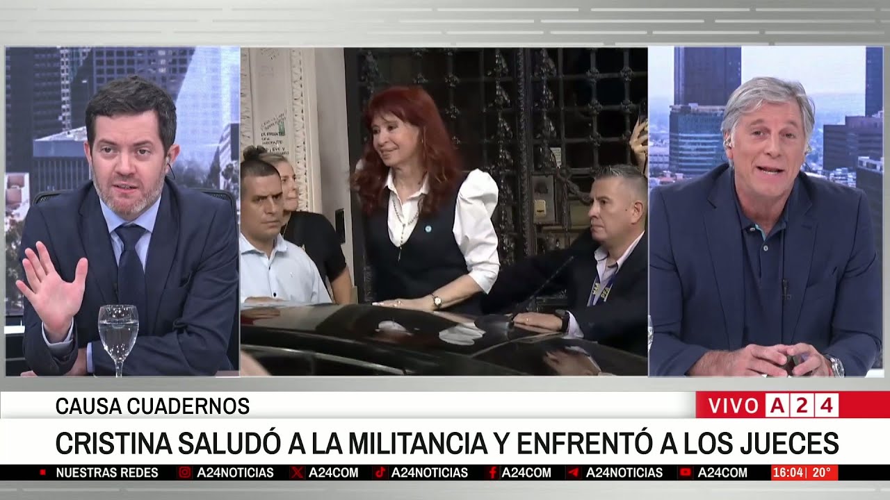 🔴 CRISTINA KIRCHNER ENFRENTÓ A LOS JUECES Y SALUDÓ A LA MILITANCIA