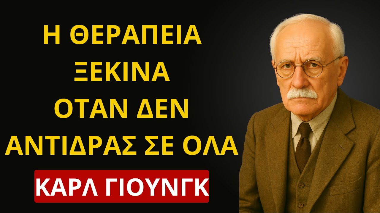 Η ΘΕΡΑΠΕΙΑ ΣΟΥ ΞΕΚΙΝΑ ΟΤΑΝ ΕΠΙΤΡΕΠΕΙΣ ΣΤΟΝ ΕΑΥΤΟ ΣΟΥ ΝΑ ΜΗΝ ΑΝΤΙΔΡΑ ΣΕ ΟΛΑ | ΚΑΡΛ ΓΙΟΥΝΓΚ