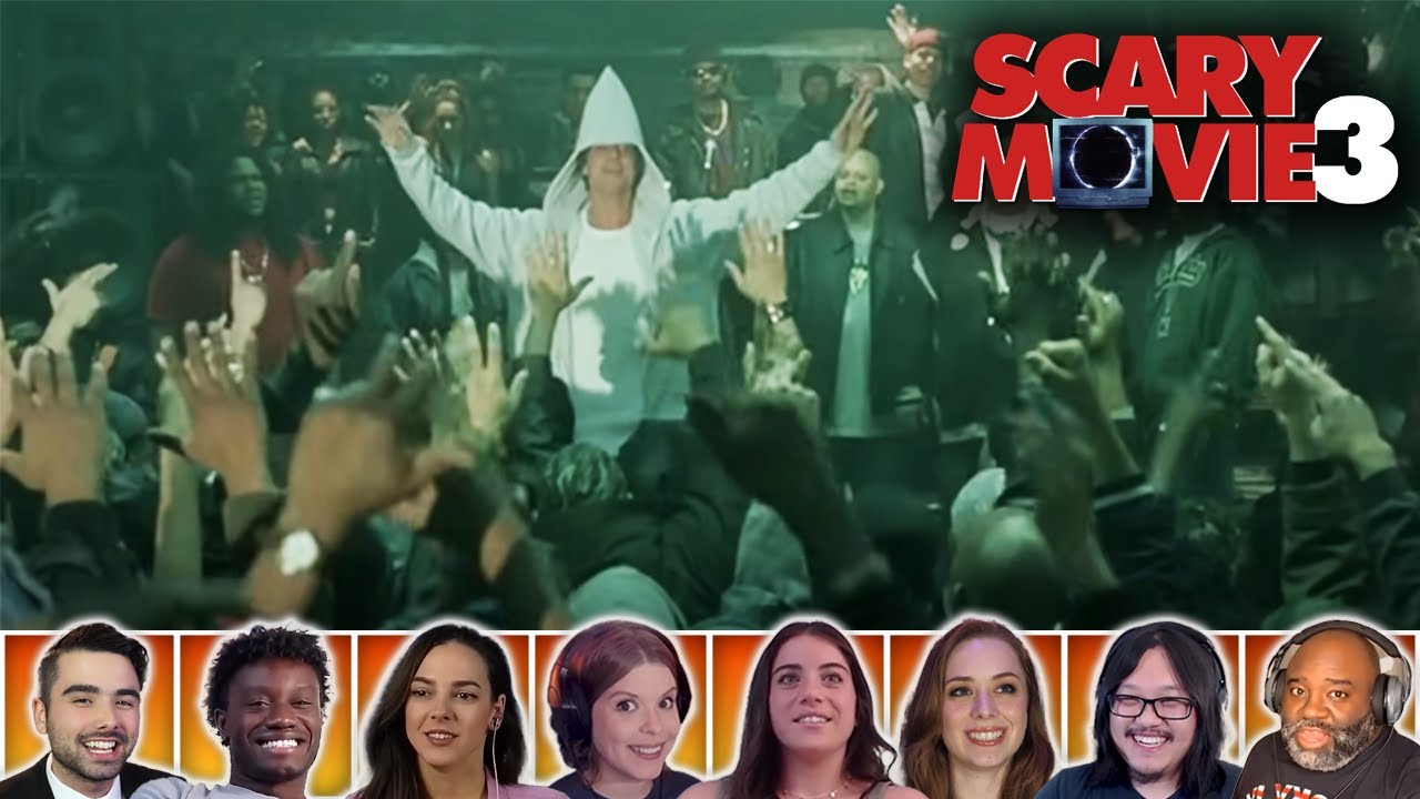 Reactors Reactions to the RAP BATTLE | Scary Movie 3 (2003)