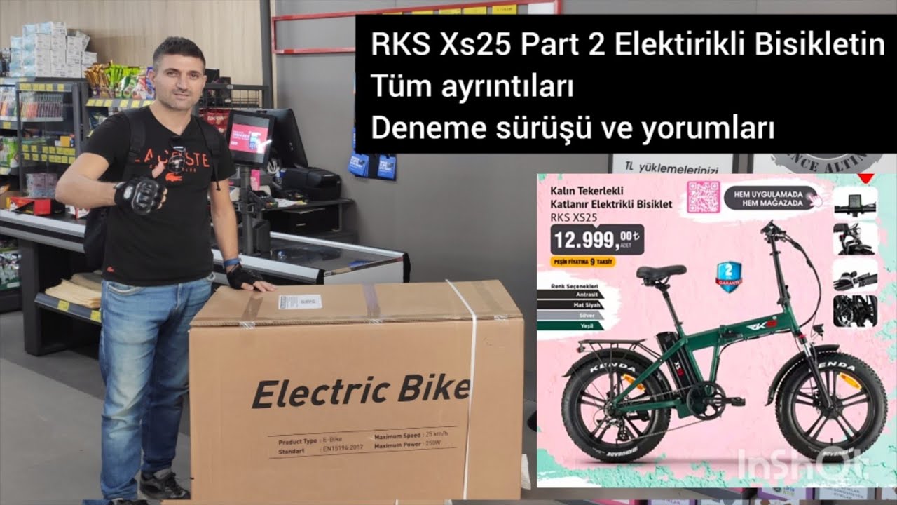 Rks XS25 Deneme sürüşü ve tüm ayrıntılar devamı 💯🚴Bu Elektrikli Bisiklet gerçekten alınır.PART2