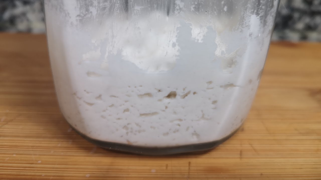 Masa madre de arroz sin gluten, increiblemente sencilla y facil de obtener.