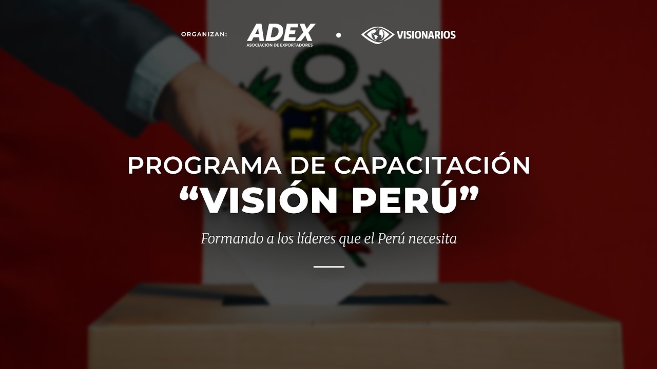 #EnVivo | Se realiza la capacitación: VISIÓN PERÚ