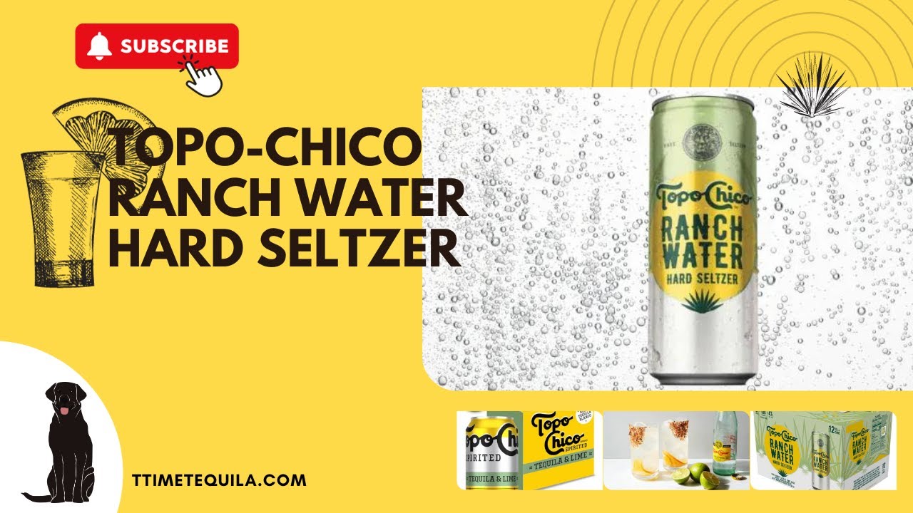 Topo Chico Ranch Water Hard Seltzer - Drink or Swim off the deep end