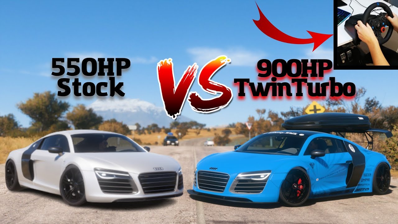 Audi R8 V10 Build | Forza Horizon 5 Logitech G29