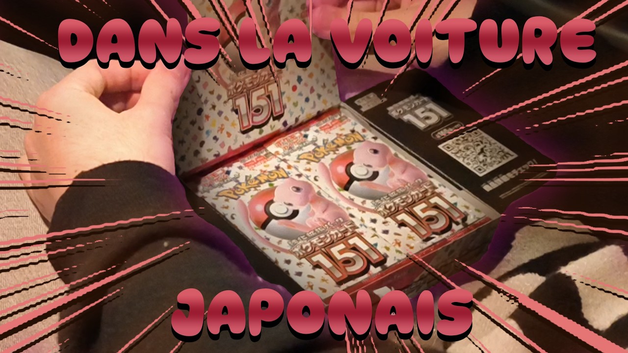 SUPER OUVERTURE GHETTO DE DISPLAY JAPONAIS POKEMON 151