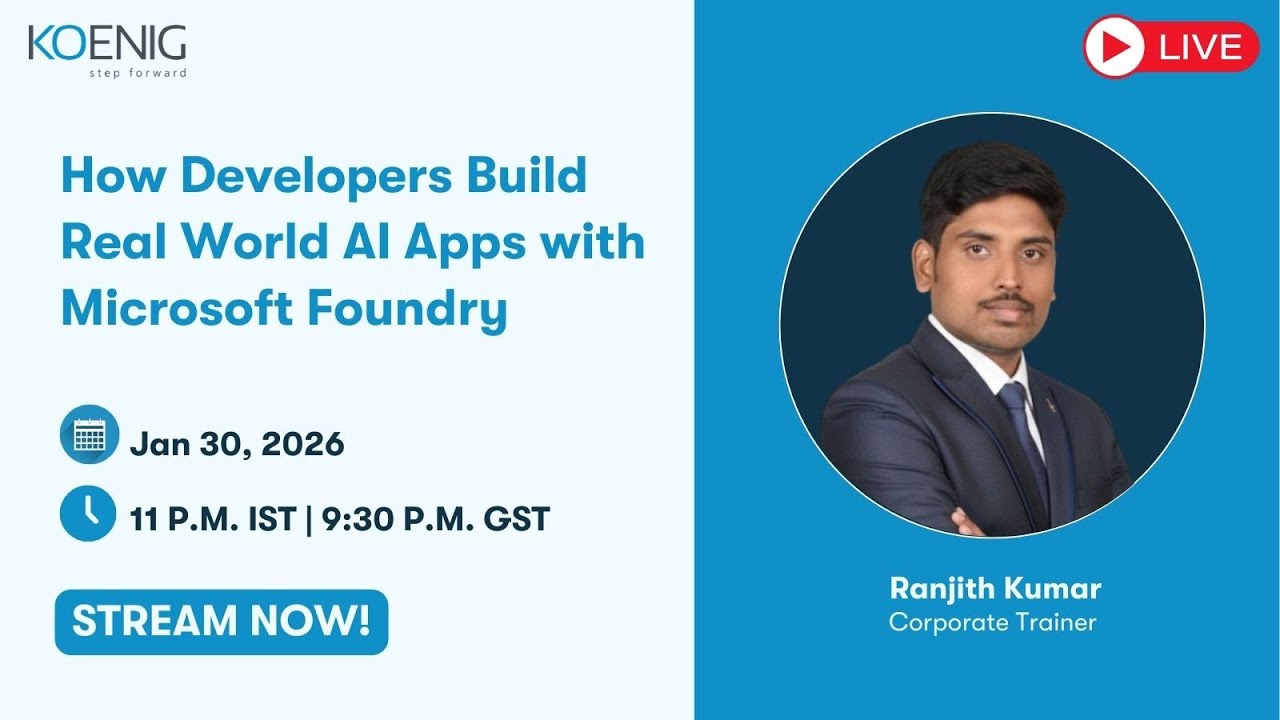 How Developers Build Real World AI Apps with Microsoft Foundry