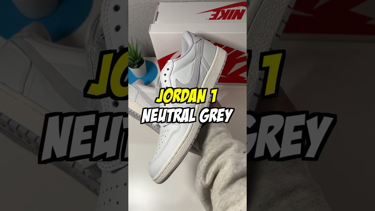 JORDAN 1 85 NEUTRAL GREY LOW?!