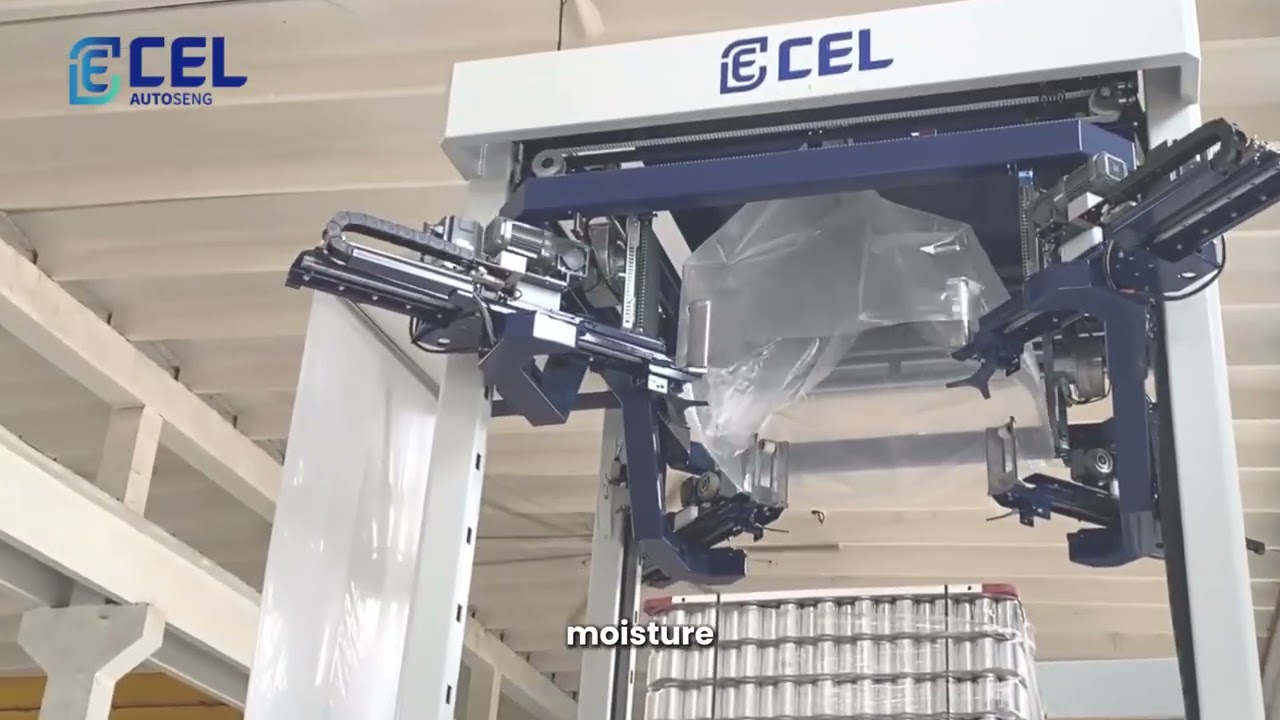 CEL Precision Stretch Hooder – five-sided protection for your palletized goods