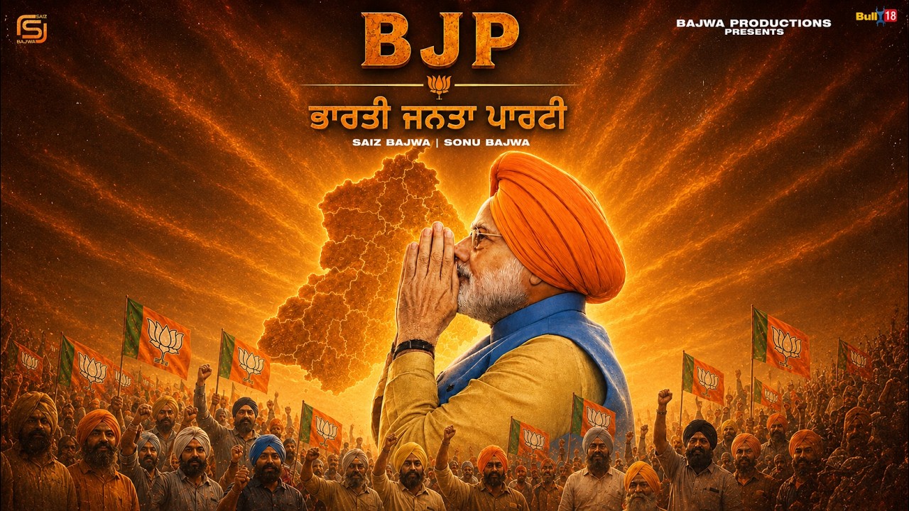 Bharatiya Janata Party (BJP) Anthem - Saiz Bajwa | Sonu Bajwa | Latest Punjabi Song 2026